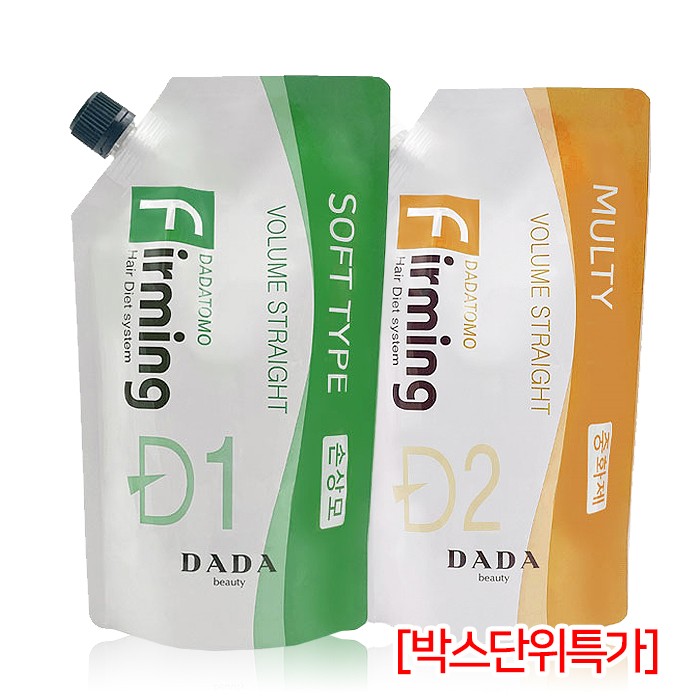 [다다] 다다토모 퍼밍 헤어 다이어트 손상모(소프트) 500ml /매직약 (박스단위특가)
